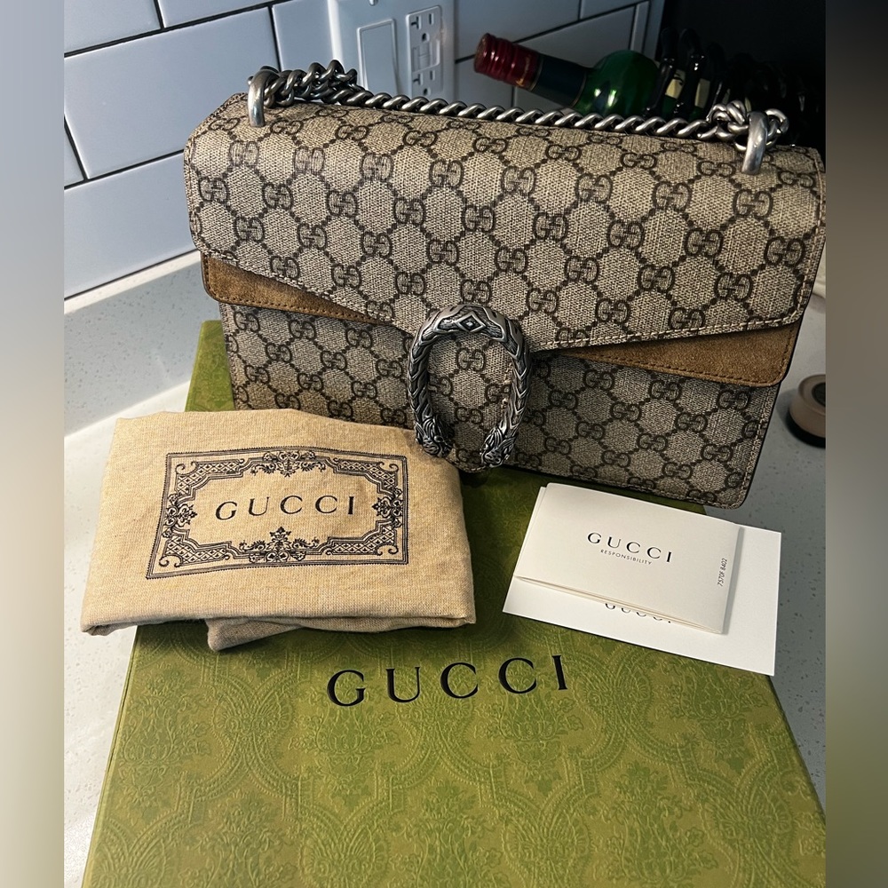 Gucci Dionysus small GG shoulder bag - gently used